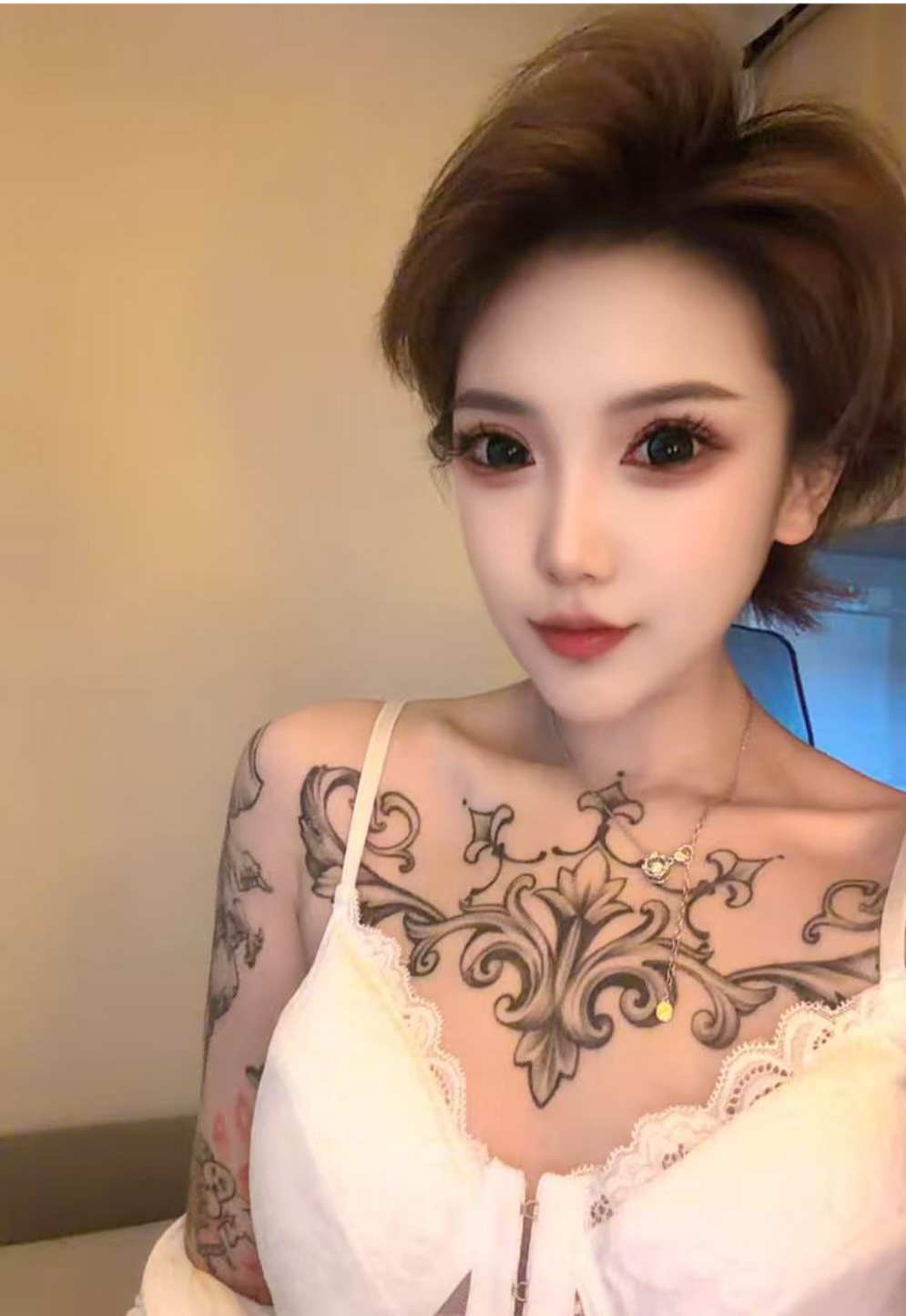 纹身妹可欣-买色网
