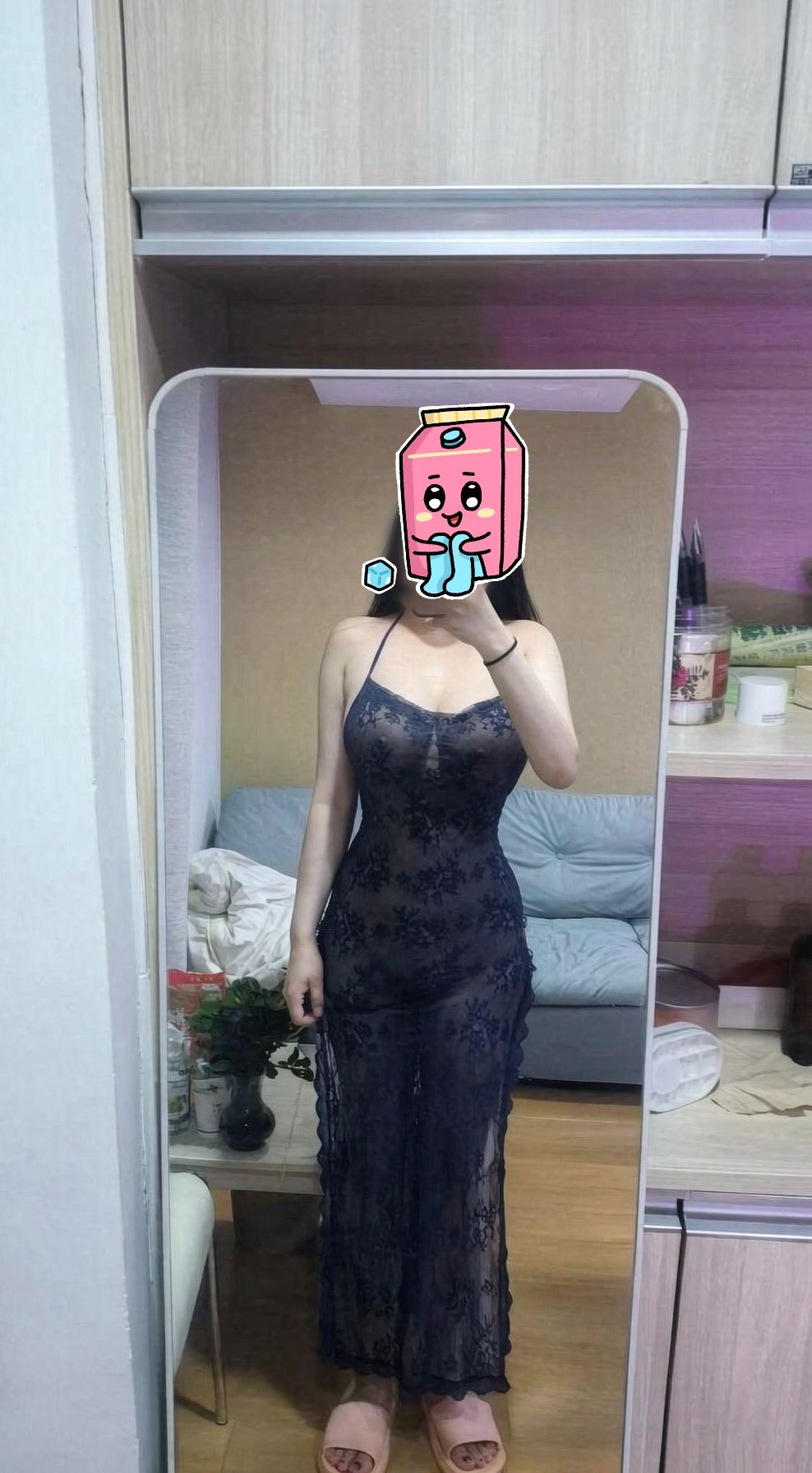风骚大胸服务控红儿配图3