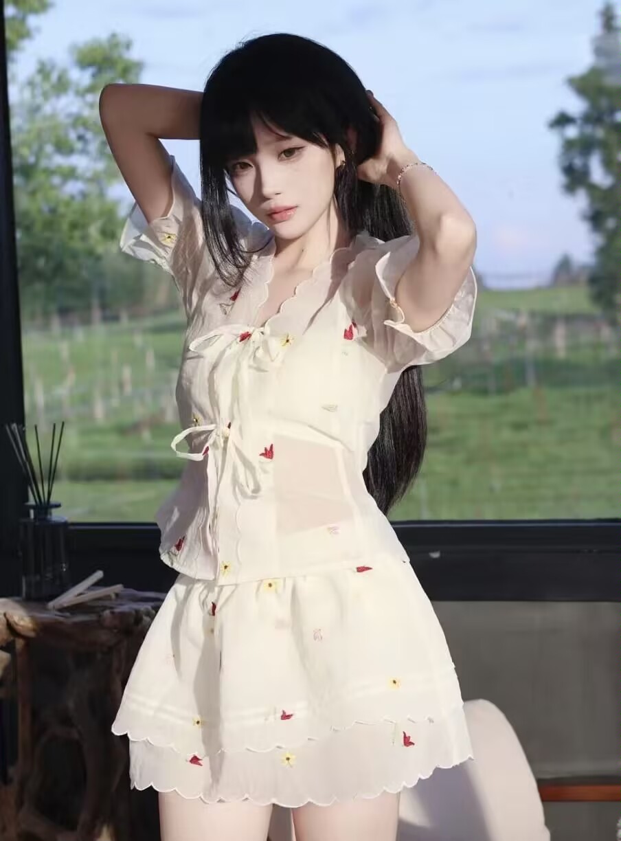 长腿风骚妹子糖糖配图2