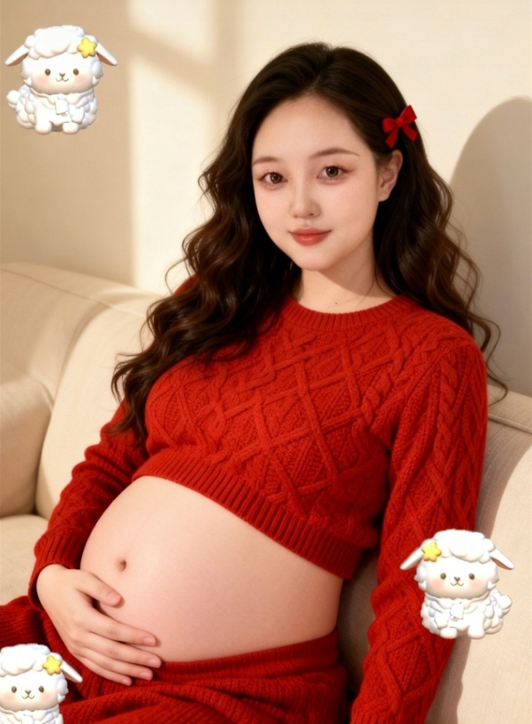 福田纯天然大奶孕妇配图2