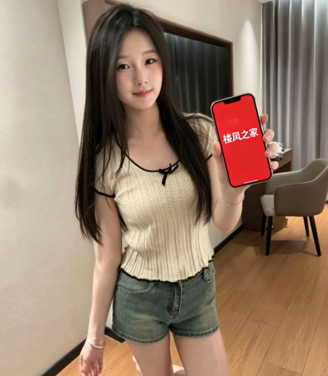 可爱萝莉新人真人直拍-品茶社