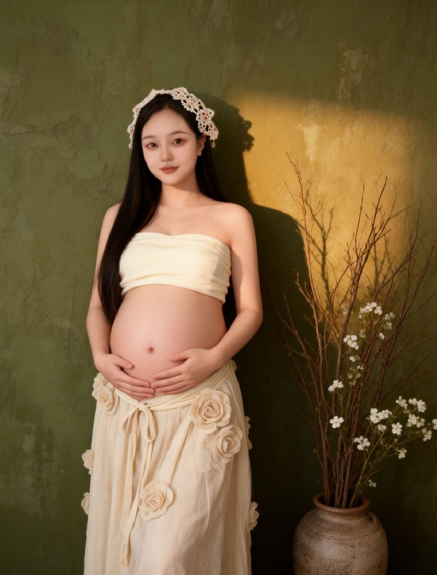 福田纯天然大奶孕妇配图4
