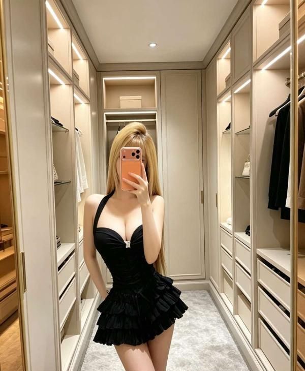 欧美范美乳卡戴珊配图3