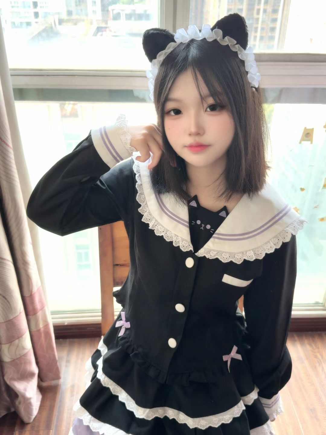 二次元少女小米粒配图2
